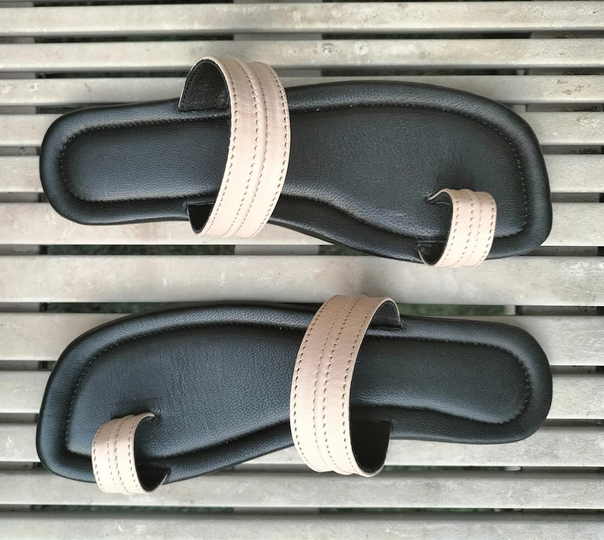 Leather Soft Chappals - Handcrafted - Leatherist.official