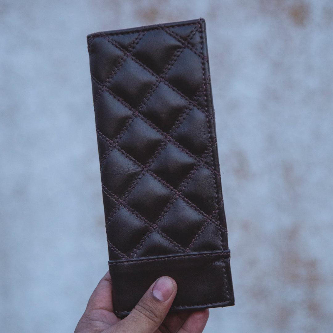 Brown leather Wallet - Leatherist.official