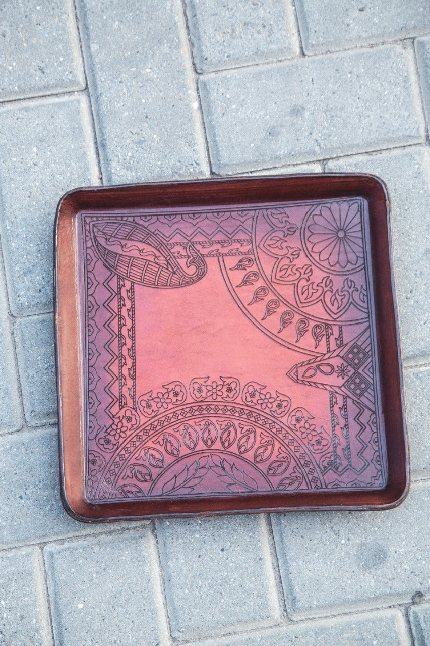 Square Tray - Leatherist.official